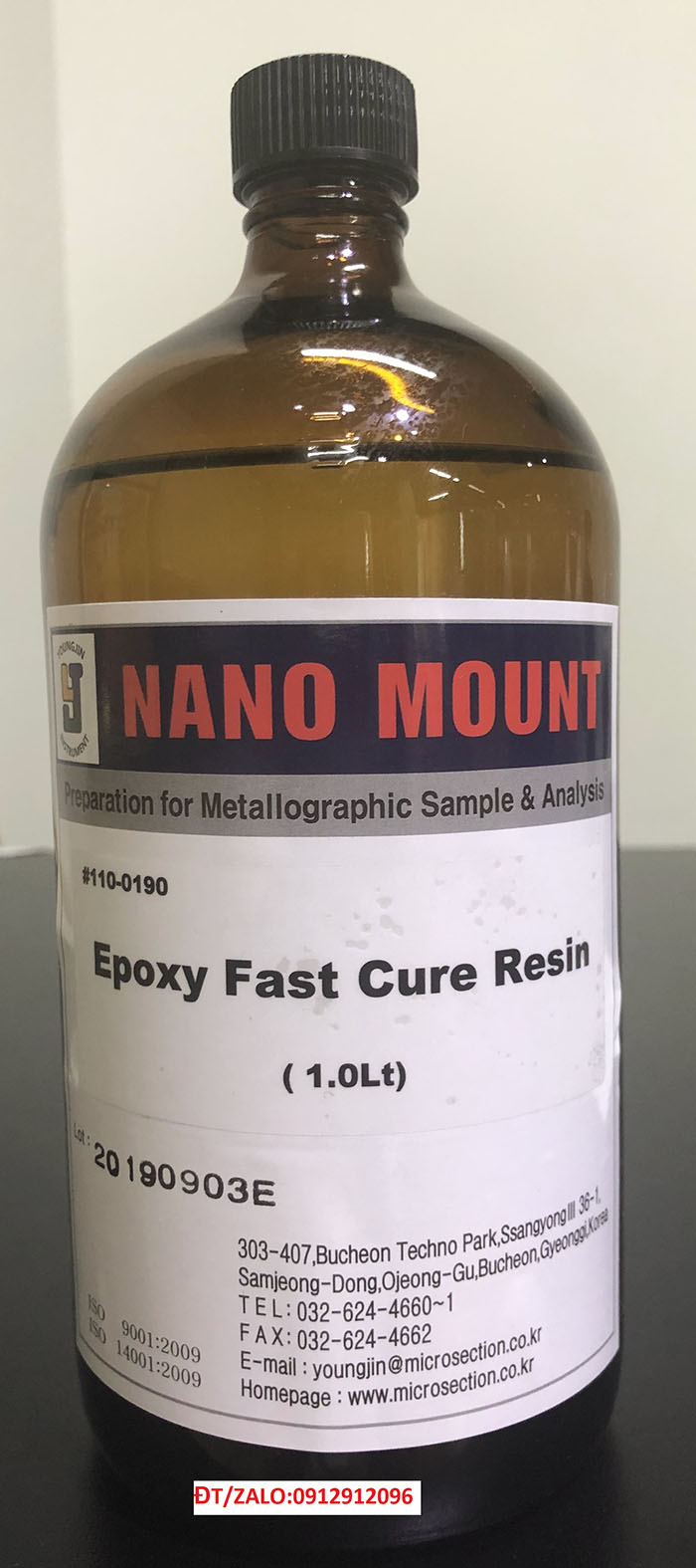 Epoxy Fast Cure Resin (1 Liter + 130ml)